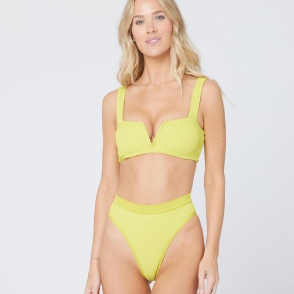 L*Space Lee Lee top + Frenchi bottom (size XL) NWT